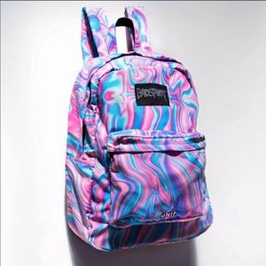 UNIF “Badsport” halographic backpack